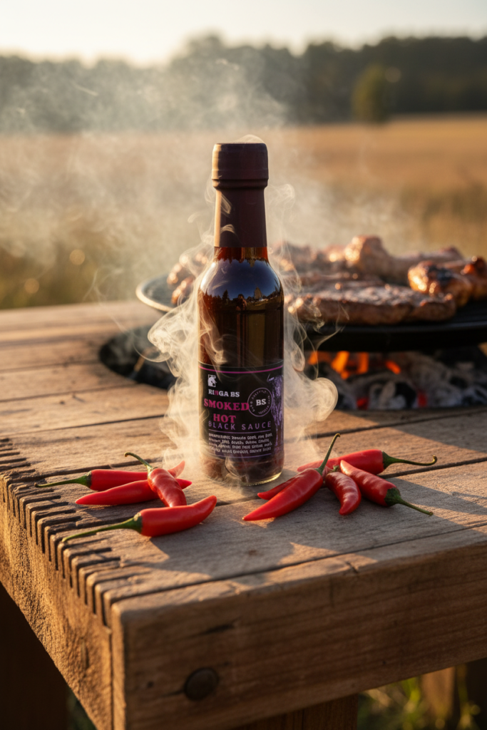 Ringa Hot Smoked Black Sauce